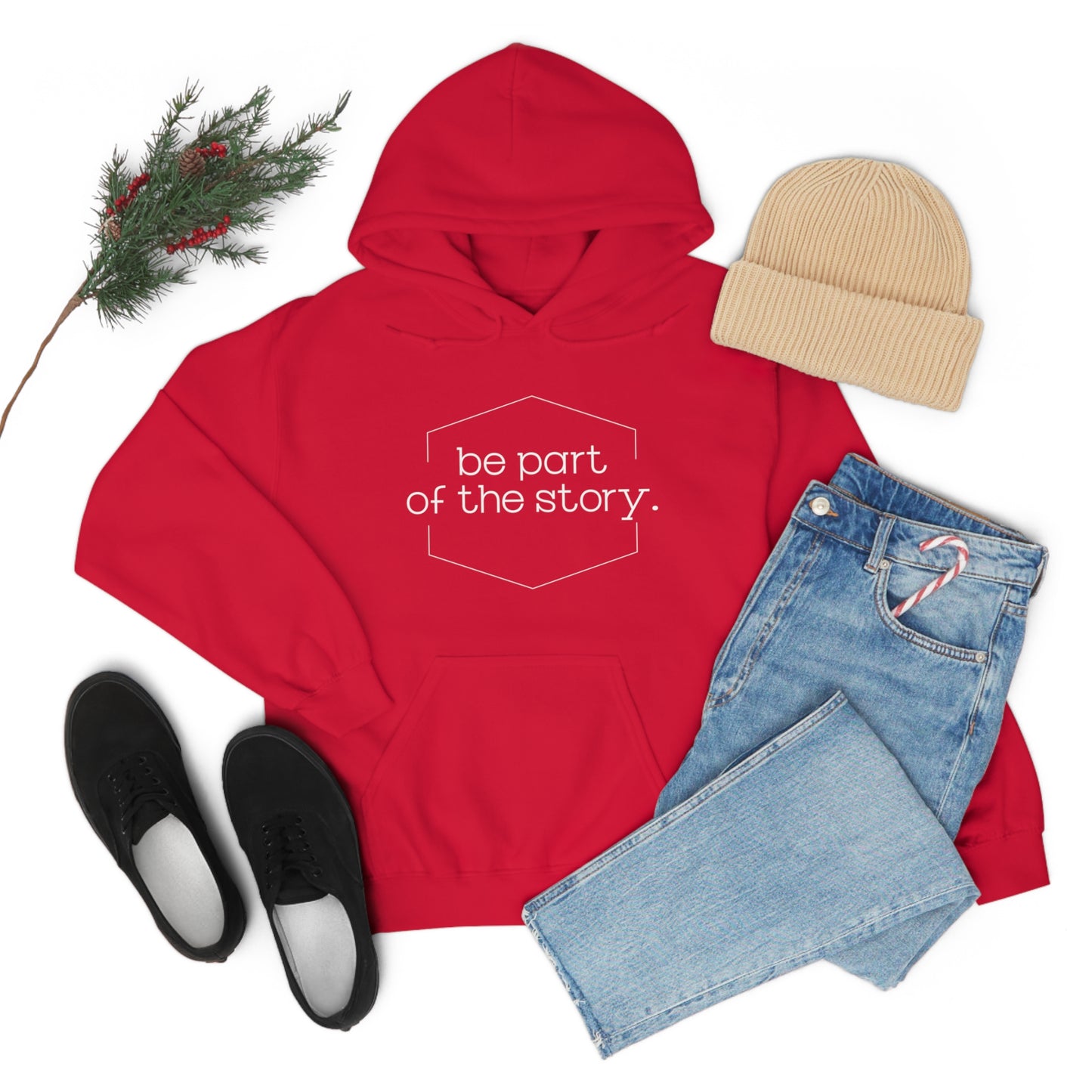 Be Part of the Story English Hooded Sweatshirt