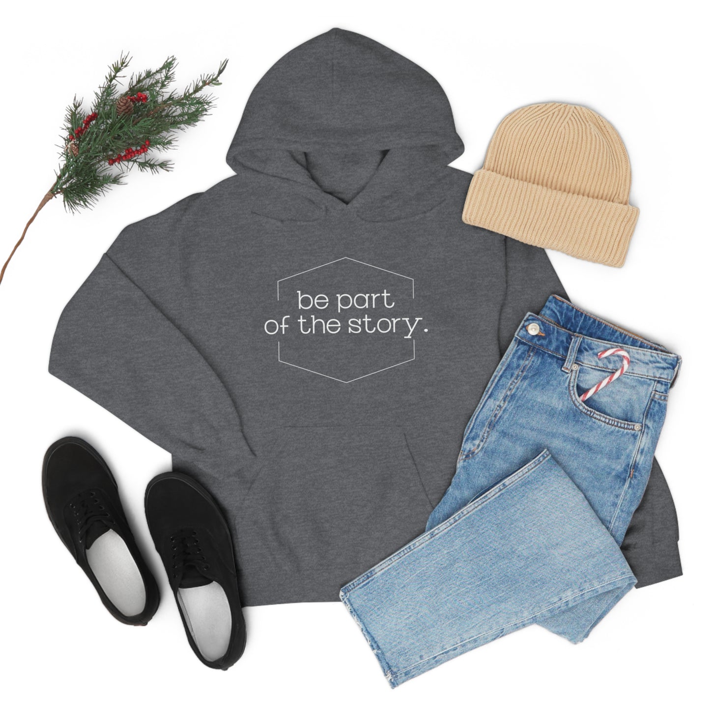 Be Part of the Story English Hooded Sweatshirt