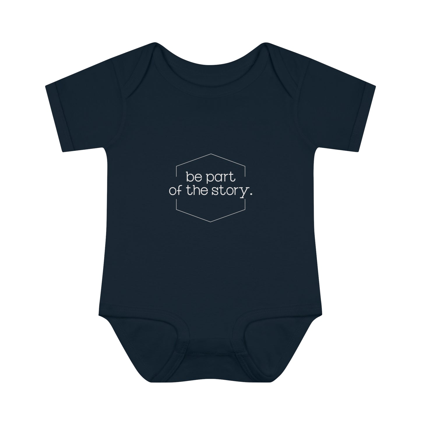 Be Part of the Story English Infant Baby Rib Bodysuit