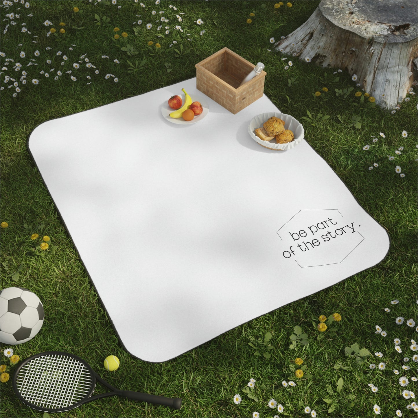 Be Part of the Story English Picnic Blanket